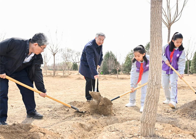 Си Цзиньпин призвал мобилизовать все общество для активного участия в лесонасаждении