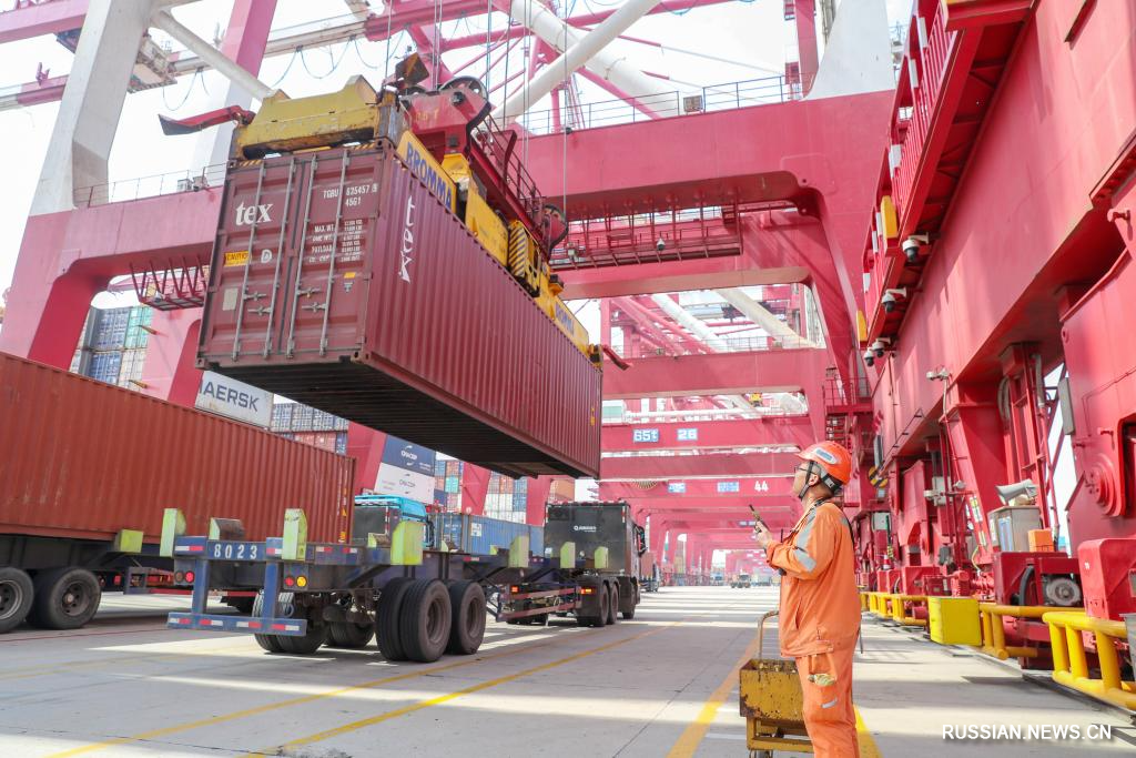 Количество морских маршрутов контейнерных грузоперевозок, связывающих китайский город Циндао с Африкой, достигло 11