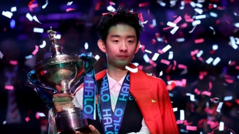 22-летний У Ицзэ выиграл чемпионат мира по снукеру