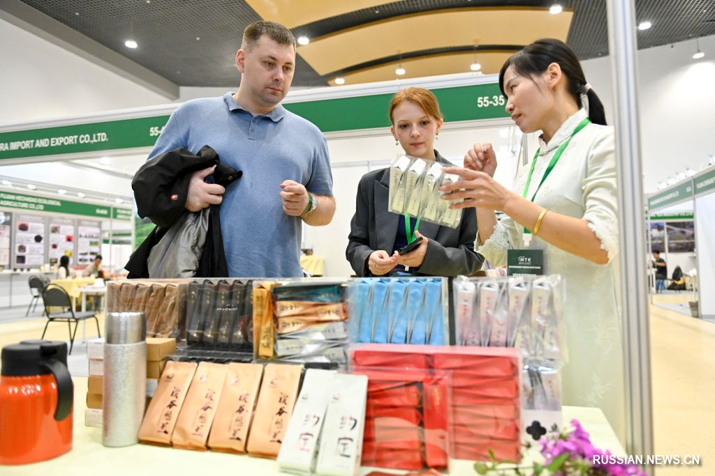 Китайский чай представлен на Московской чайной выставке